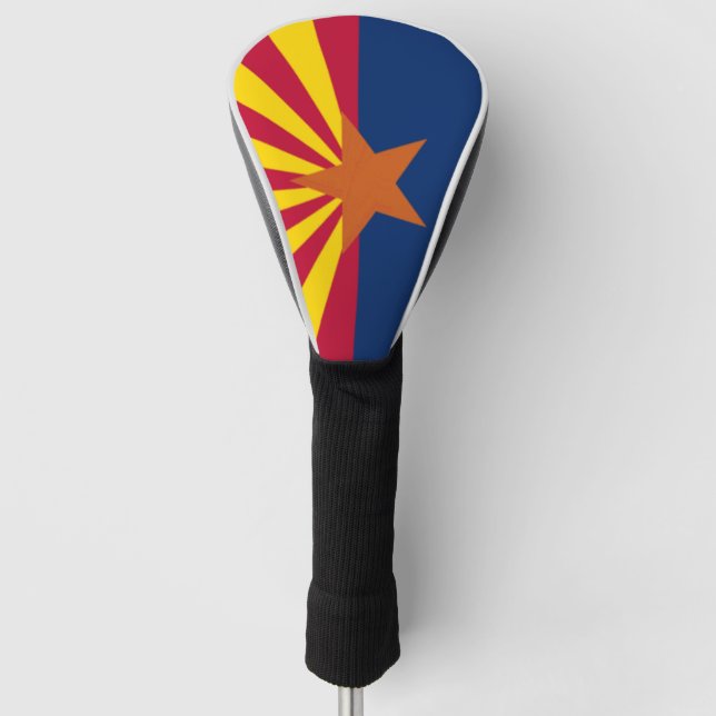 Couvre-club De Golf Drapeau d'État de l'Arizona (Devant)