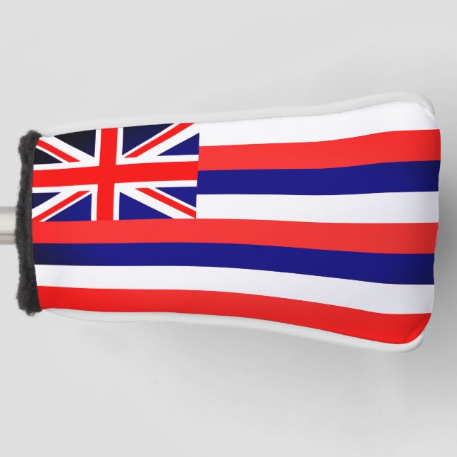 Couvre-club De Golf Drapeau d'État d'Hawaii Golf Head Cover (Devant)