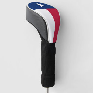 Couvre-club De Golf Drapeau d'état du Texas - couleur authentique de