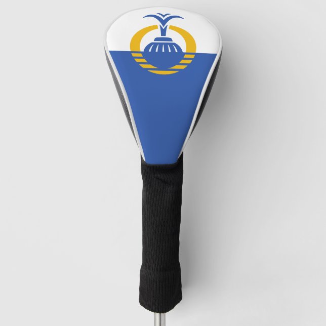 Couvre-club De Golf Drapeau d'Orlando, Floride. (Devant)