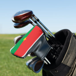 Couvre-club De Golf drapeau du Burkina Faso