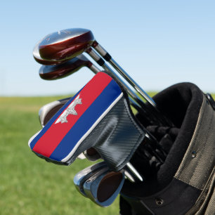 Couvre-club De Golf drapeau du Cambodge