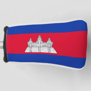Couvre-club De Golf Drapeau du Cambodge