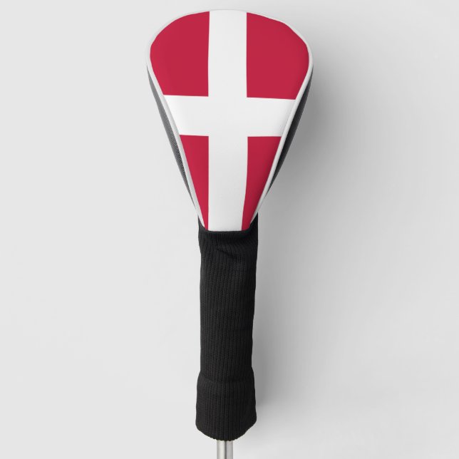 Couvre-club De Golf Drapeau du Danemark (Devant)