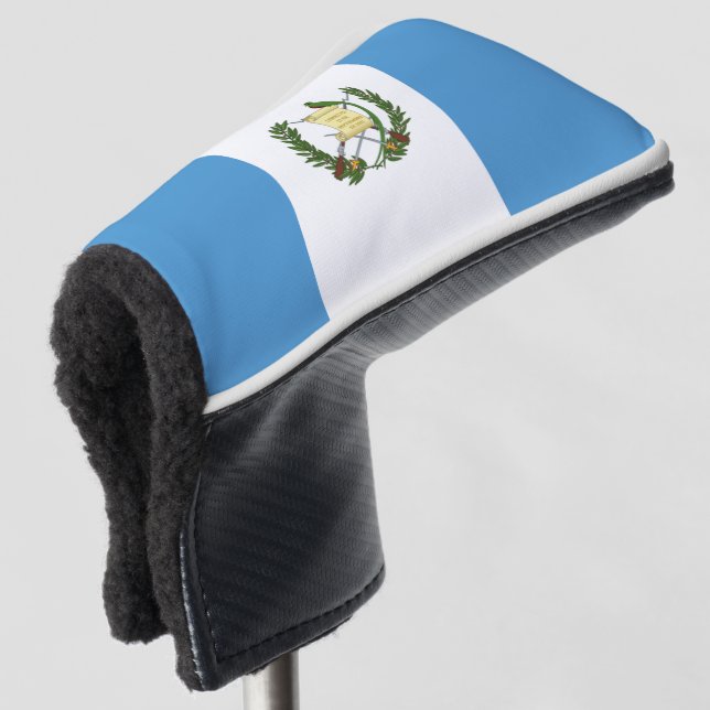 Couvre-club De Golf Drapeau du Guatemala (Devant 3/4)