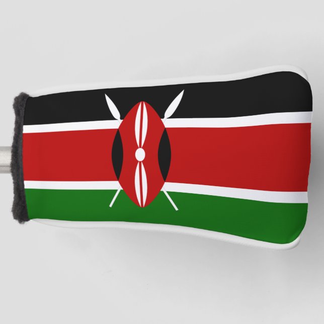 Couvre-club De Golf Drapeau du Kenya (Devant)