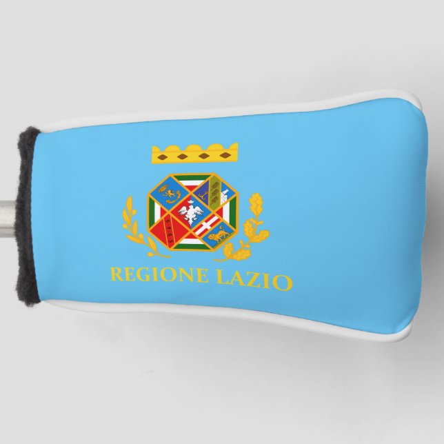Couvre-club De Golf Drapeau du Latium (Italie) (Devant)