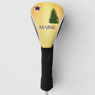 Couvre-club De Golf Drapeau du Maine (1901)