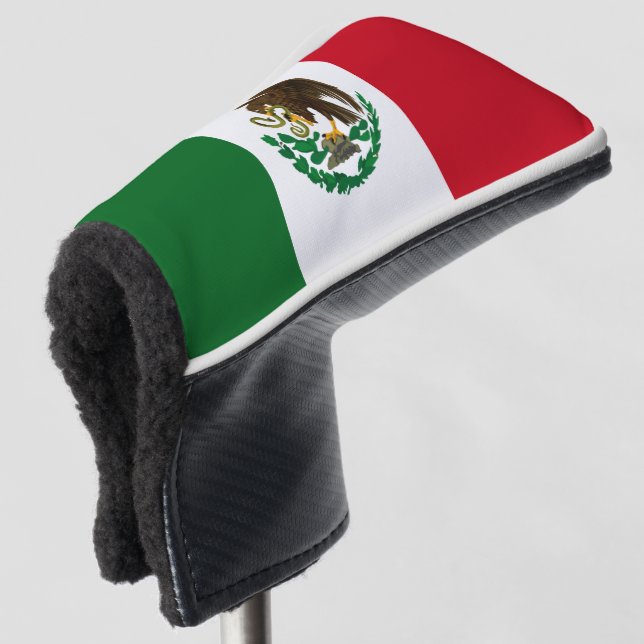 Couvre-club De Golf Drapeau du Mexique patriotique (Devant 3/4)