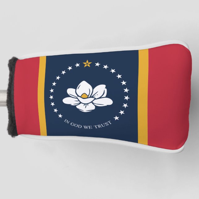 Couvre-club De Golf Drapeau du Mississippi (2020) (Devant)