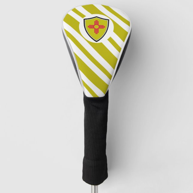 Couvre-club De Golf Drapeau du Nouveau Mexique (Devant)