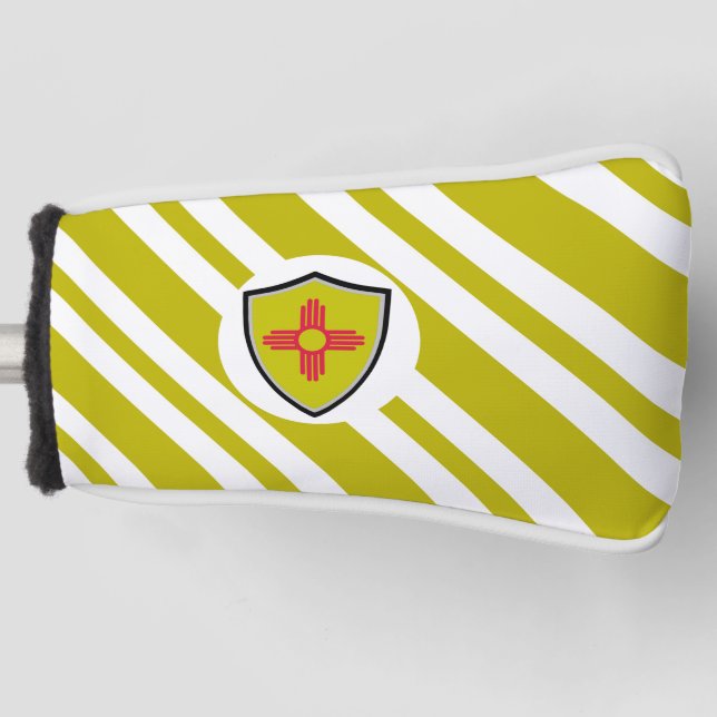 Couvre-club De Golf Drapeau du Nouveau Mexique (Devant)