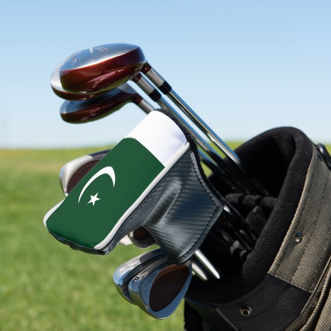 Couvre-club De Golf Drapeau du Pakistan (In Situ)