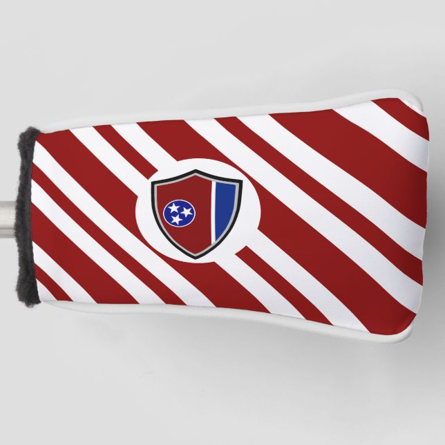 Couvre-club De Golf Drapeau du Tennessee (Devant)