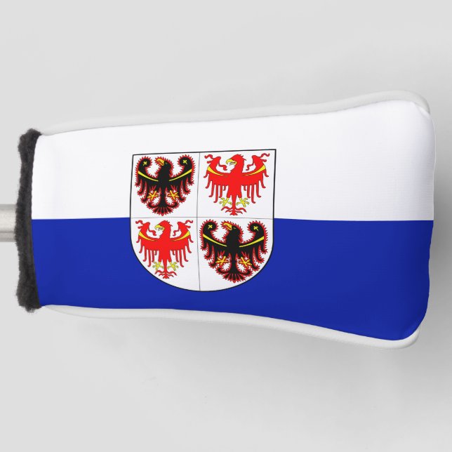 Couvre-club De Golf Drapeau du Trentin-Haut-Adige (Italie) (Devant)