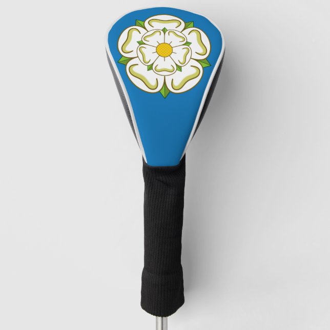 Couvre-club De Golf Drapeau du Yorkshire (Royaume-Uni) (Devant)