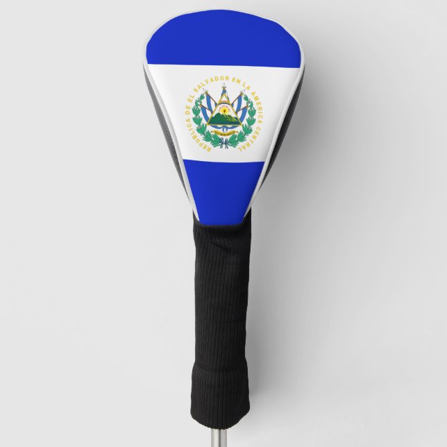 Couvre-club De Golf Drapeau El Salvador (Devant)