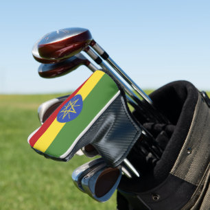 Couvre-club De Golf Drapeau éthiopien