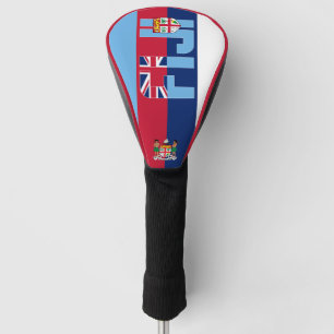 Couvre-club De Golf Drapeau Fidji magnifique patriotique