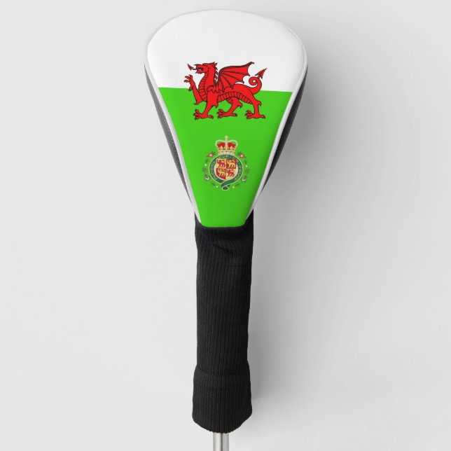 Couvre-club De Golf Drapeau gallois (Devant)