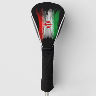 Couvre-club De Golf Drapeau iranien bracelet, drapeau national