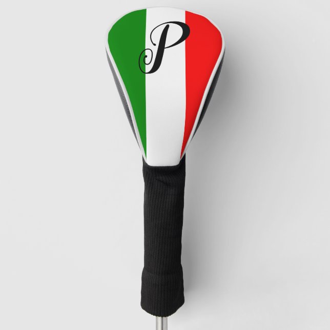 Couvre-club De Golf Drapeau italien (Devant)