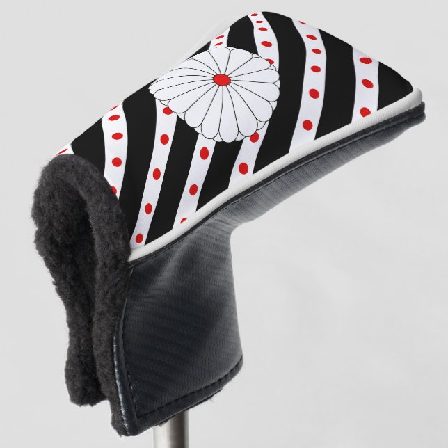 Couvre-club De Golf Drapeau japonais (Devant 3/4)