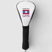 Drapeau Laotien Laos Bleu Personnalisation