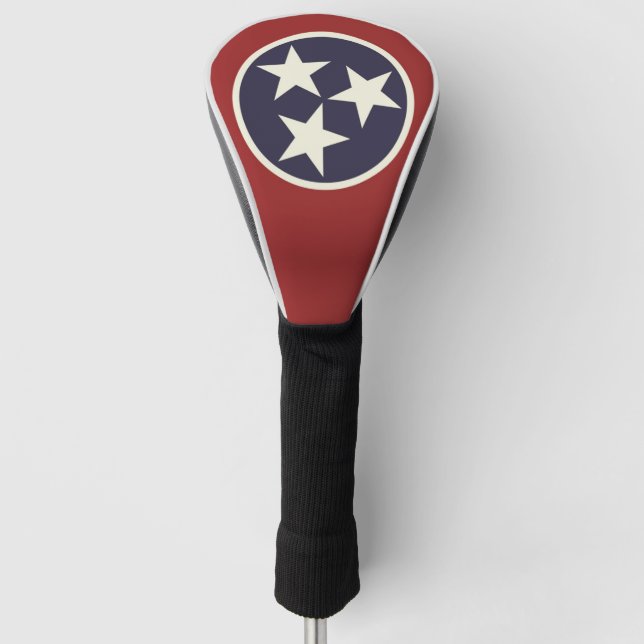 Couvre-club De Golf Drapeau national du Tennessee (Devant)