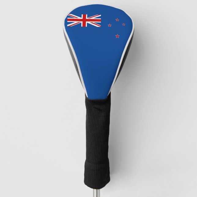 Couvre-club De Golf Drapeau néo-zélandais (Devant)