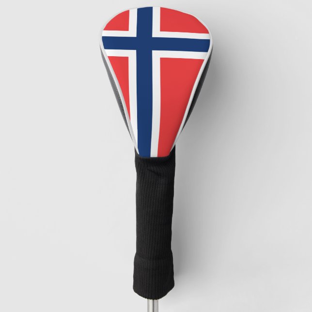 Couvre-club De Golf Drapeau norvégien (Devant)