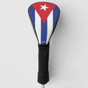 Couvre-club De Golf Drapeau personnalisé Monogramme Cuba