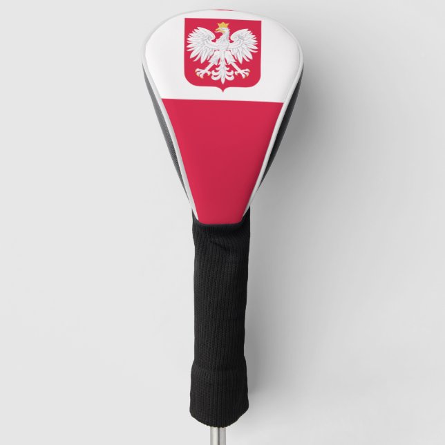 Couvre-club De Golf Drapeau polonais (Devant)