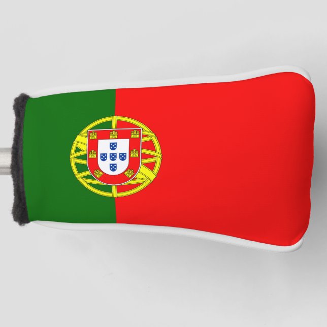 Couvre-club De Golf Drapeau Portugal (Devant)
