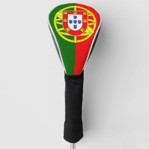 Couvre-club De Golf Drapeau Portugal Driver Cover, White