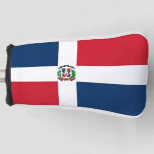Couvre-club De Golf Drapeau République Dominicaine Tête de golf