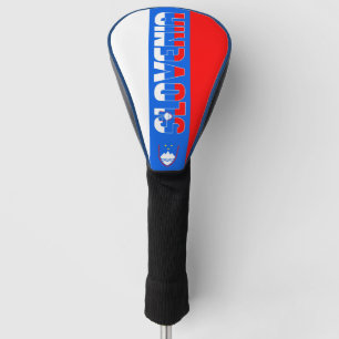 Couvre-club De Golf Drapeau Slovénie magnifique patriotique