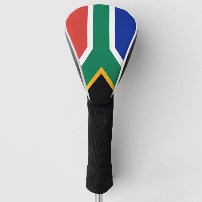 Couvre-club De Golf Drapeau sud-africain (Devant)