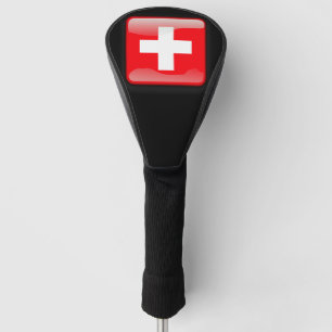 Couvre-club De Golf Drapeau suisse