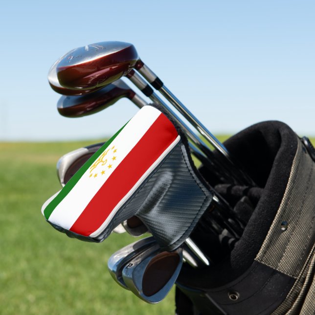 Couvre-club De Golf Drapeau Tadjikistan (In Situ)