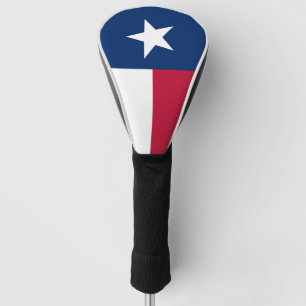 Couvre-club De Golf Drapeau Texas - affichage vertical