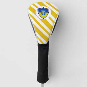 Couvre-club De Golf Drapeau ukrainien