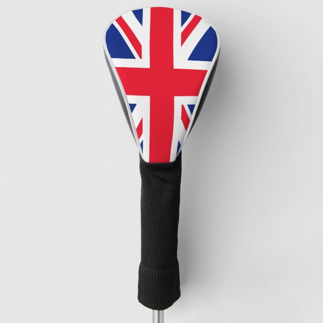 Couvre-club De Golf Drapeau Union Jack du Royaume-Uni (Devant)