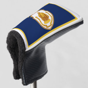 Couvre-club De Golf Drapeau urbain de Springfield (Massachusetts)