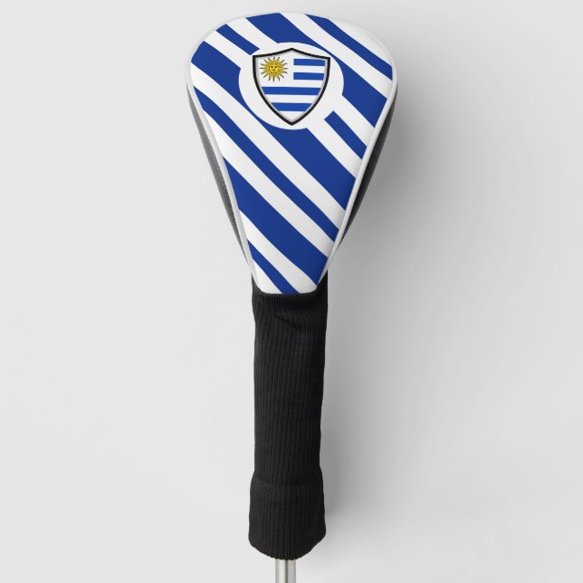 Couvre-club De Golf Drapeau uruguayen (Devant)