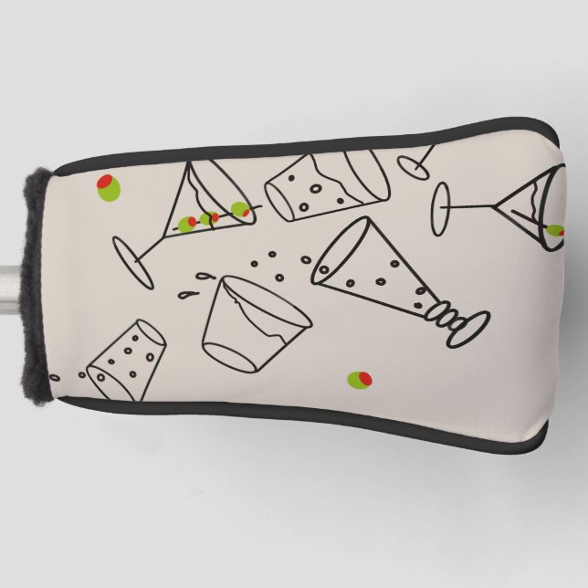 Couvre-club De Golf Drinks Golf Putter Cover (Devant)