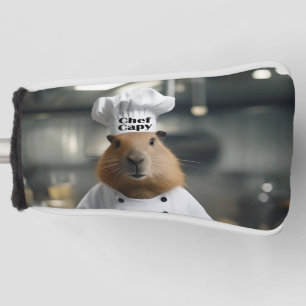Couvre-club De Golf Drôle Capybara Chef, Golf Putter Cover,