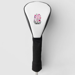 Couvre-club De Golf Drôle Halloween Pink Cat Ghost Jonglage Octopus Fa