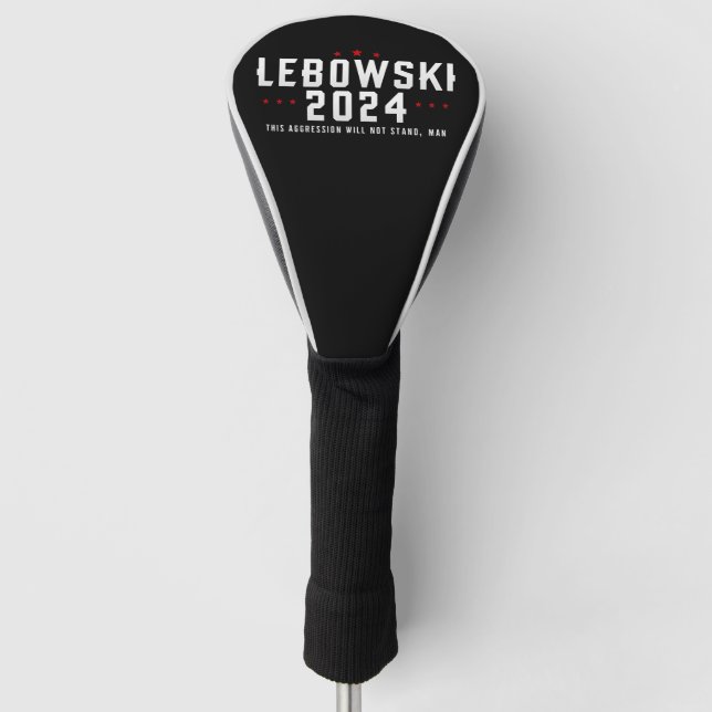 Couvre-club De Golf Drôle Nom politique Lebowski Politique (Devant)