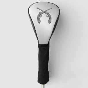 Couvre-club De Golf Dueling Pistols Silver